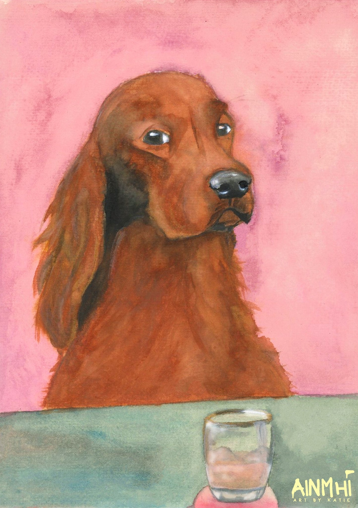 Setter agus Irish Cream